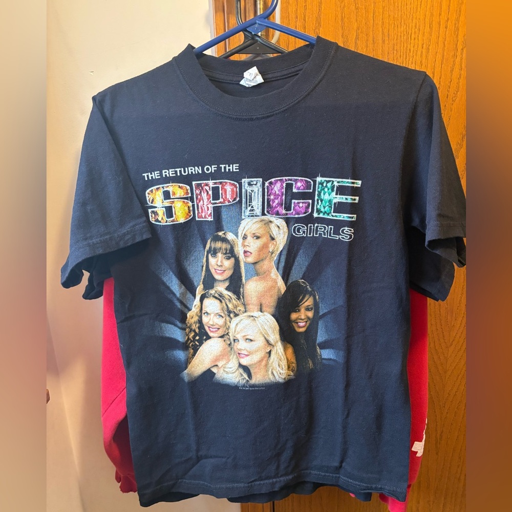 Spice girls 2007-08 tour band shirt size small